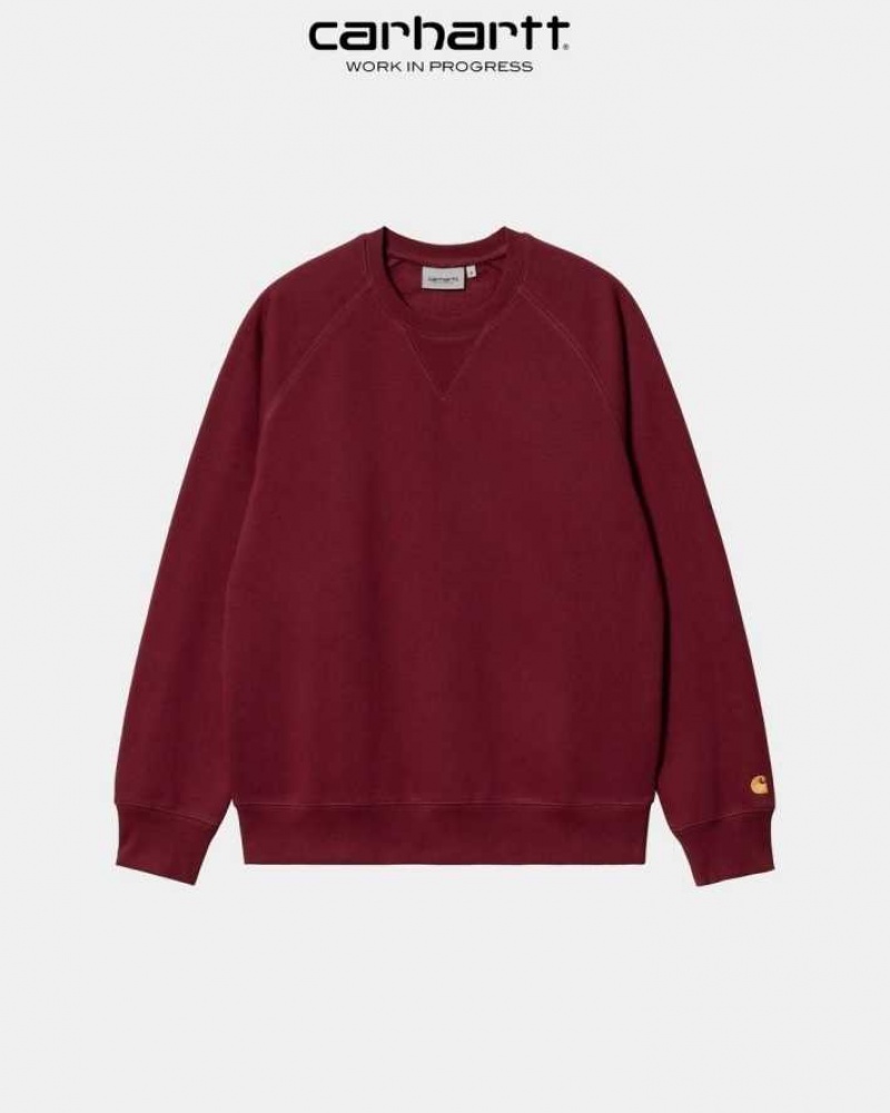 Corvina Carhartt Wip Chase Sweatshirt - Danmark TVX-0184253