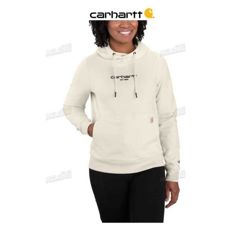 Malt Carhartt Force Relaxed Fit Legere Graphique Encapuchonné Sweatshirt - Danmark PCS-6419936