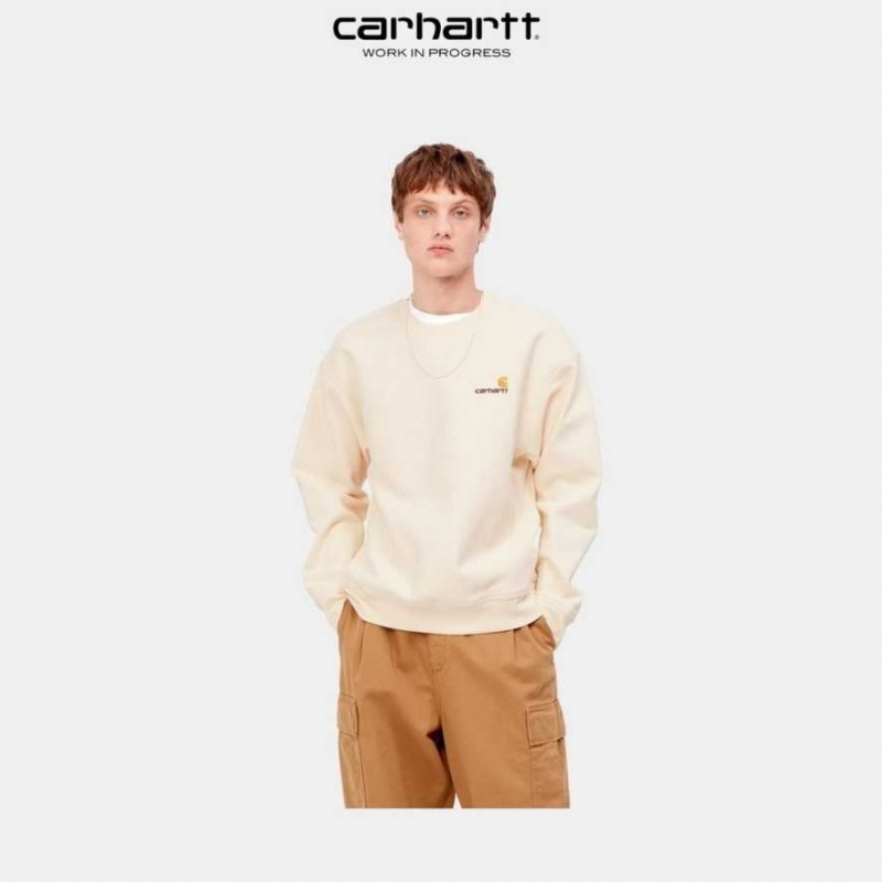 Calico Carhartt Wip American Script Sweatshirt - Danmark IPZ-0602639