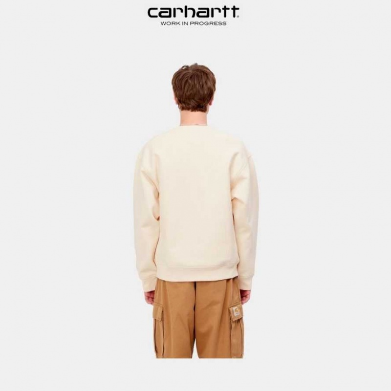 Calico Carhartt Wip American Script Sweatshirt - Danmark IPZ-0602639