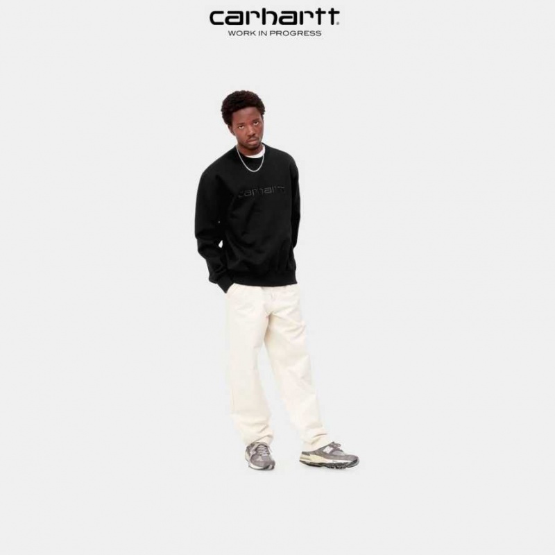 Noir Noir Carhartt Wip Sweatshirt Noir - Danmark OTC-8290062