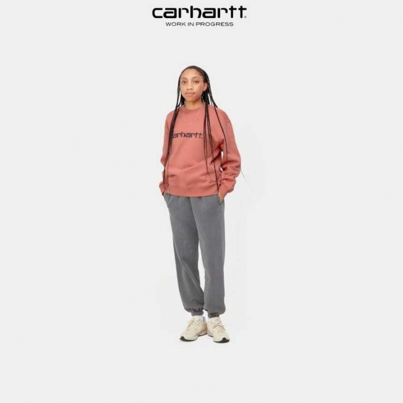 Misty Blush Carhartt Wip Sweatshirt Misty - Danmark TUO-4183478