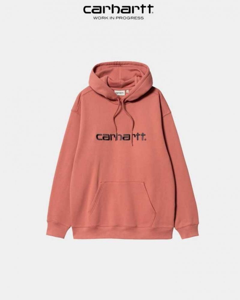 Misty Blush Carhartt Wip Encapuchonné Sweatshirt Misty - Danmark FLP-7817103