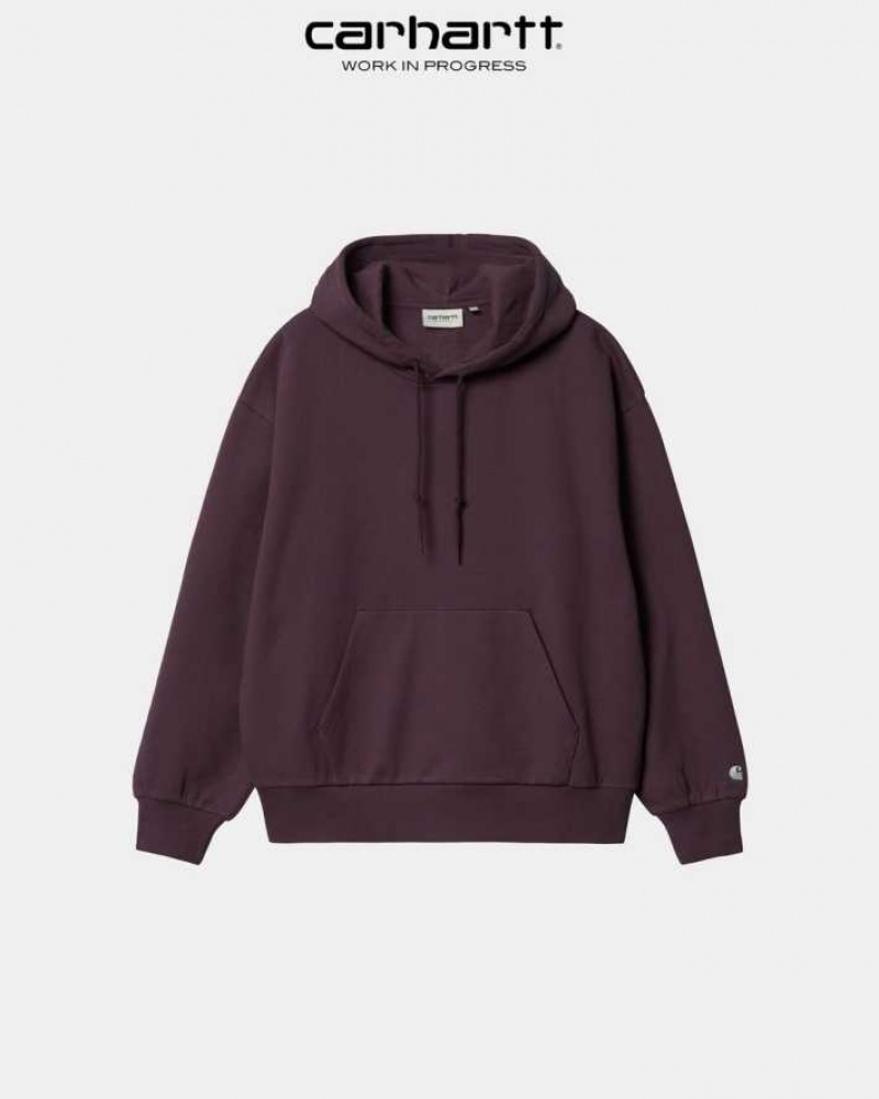 Noir Carhartt Wip Encapuchonné Casey Sweatshirt - Danmark WDE-6211055