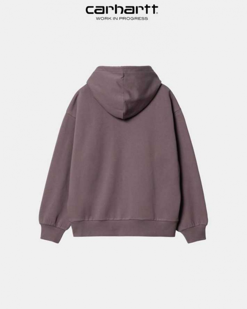 Misty Thistle Carhartt Wip Encapuchonné Casey Sweatshirt Misty - Danmark IFN-1311188