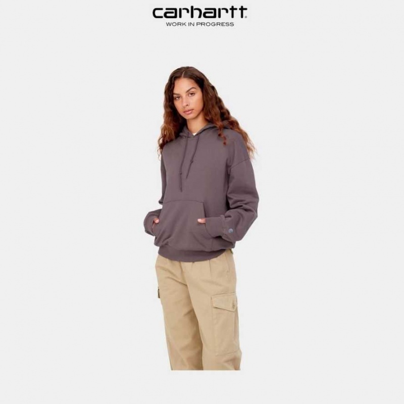 Misty Thistle Carhartt Wip Encapuchonné Casey Sweatshirt Misty - Danmark IFN-1311188