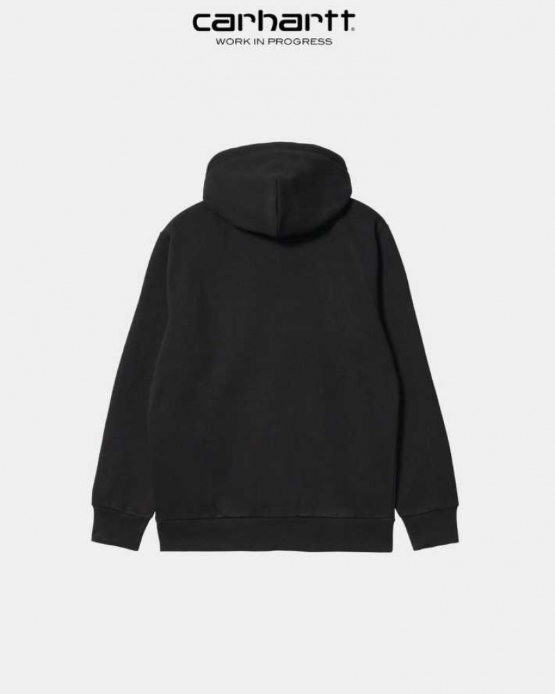 Noir Carhartt Wip Encapuchonné Dream Factory Sweatshirt - Danmark HHS-7352211