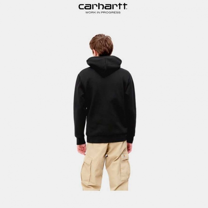 Noir Carhartt Wip Encapuchonné Dream Factory Sweatshirt - Danmark HHS-7352211