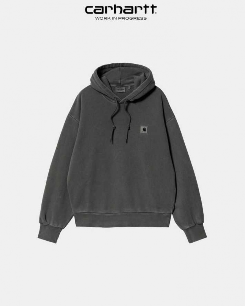 Vulcan (garment dyed) Carhartt Wip Encapuchonné Nelson Sweatshirt Vulcan (garment - Danmark JOD-0084000