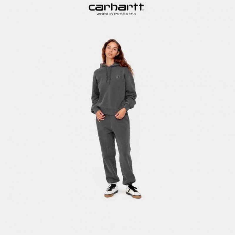 Vulcan (garment dyed) Carhartt Wip Encapuchonné Nelson Sweatshirt Vulcan (garment - Danmark JOD-0084000