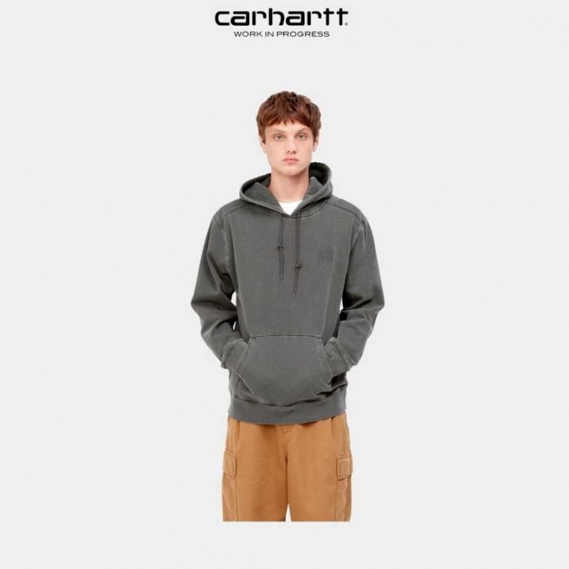 Vulcan Carhartt Wip Encapuchonné Verse Patch Sweatshirt - Danmark XJM-8283158