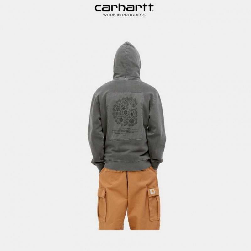 Vulcan Carhartt Wip Encapuchonné Verse Patch Sweatshirt - Danmark XJM-8283158