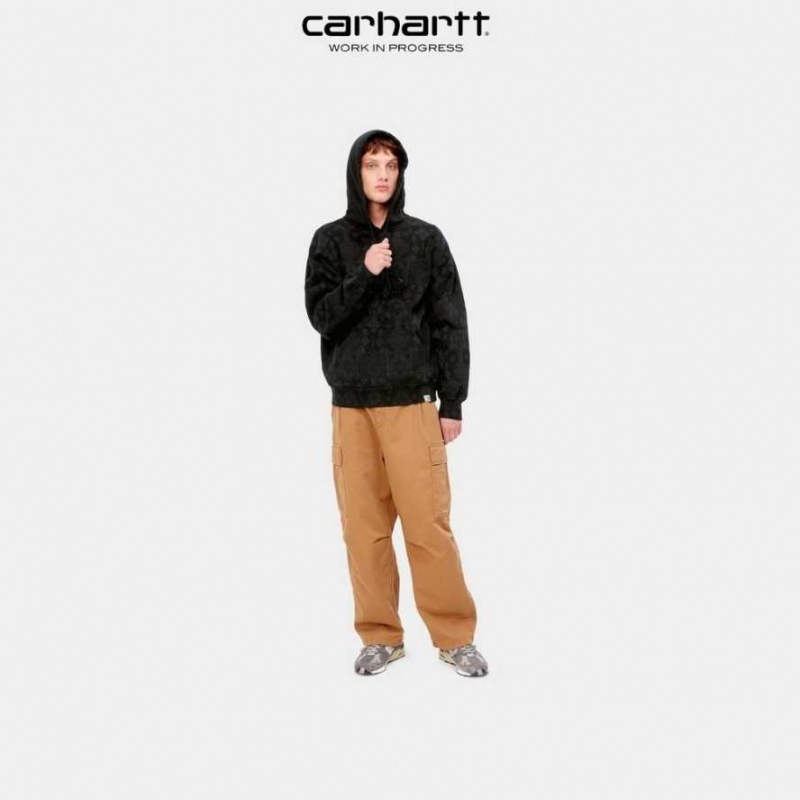 Noir Carhartt Wip Encapuchonné Verse Sweatshirt - Danmark NMF-6361364