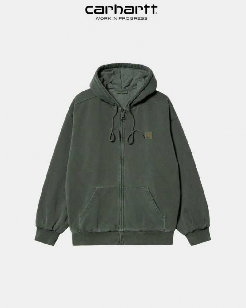 Boxwood Carhartt Wip Encapuchonné Vista Jacket - Danmark EIW-0974495