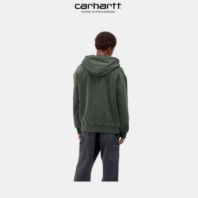 Boxwood Carhartt Wip Encapuchonné Vista Jacket - Danmark EIW-0974495