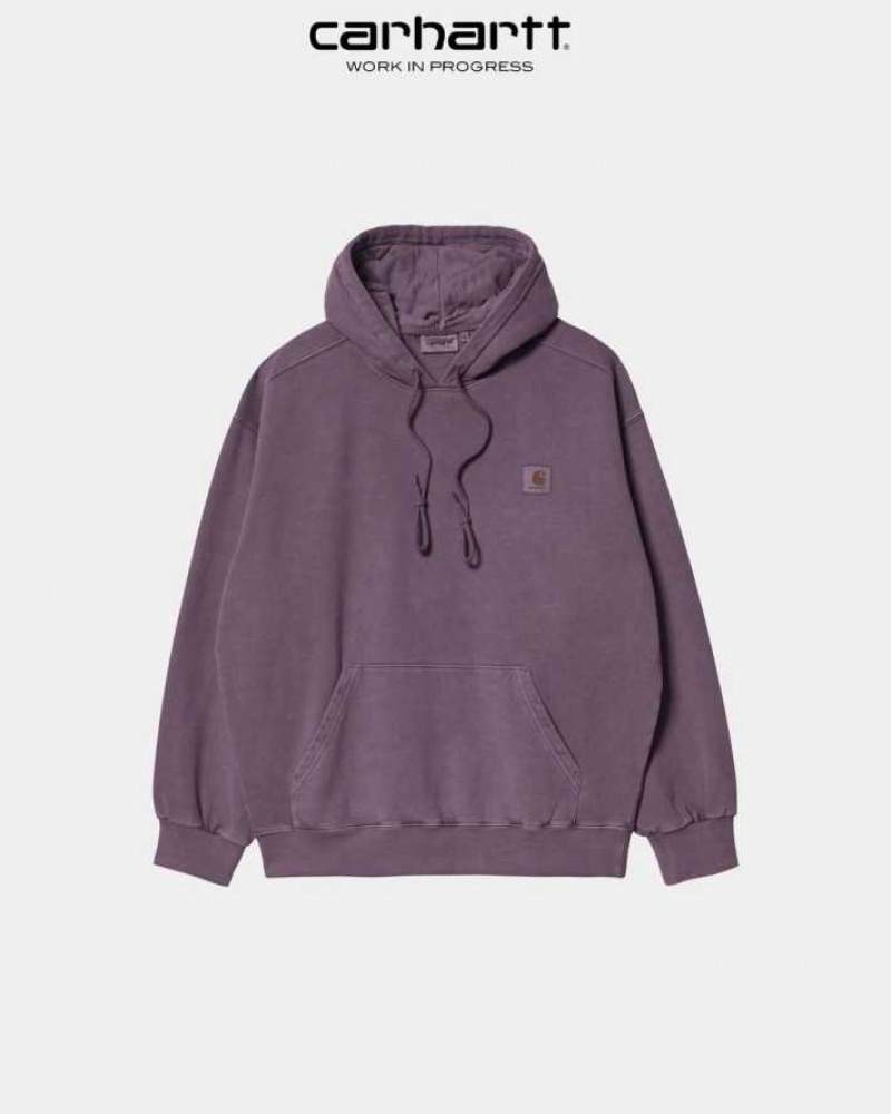 Noir Carhartt Wip Encapuchonné Vista Sweatshirt - Danmark DCK-6393332