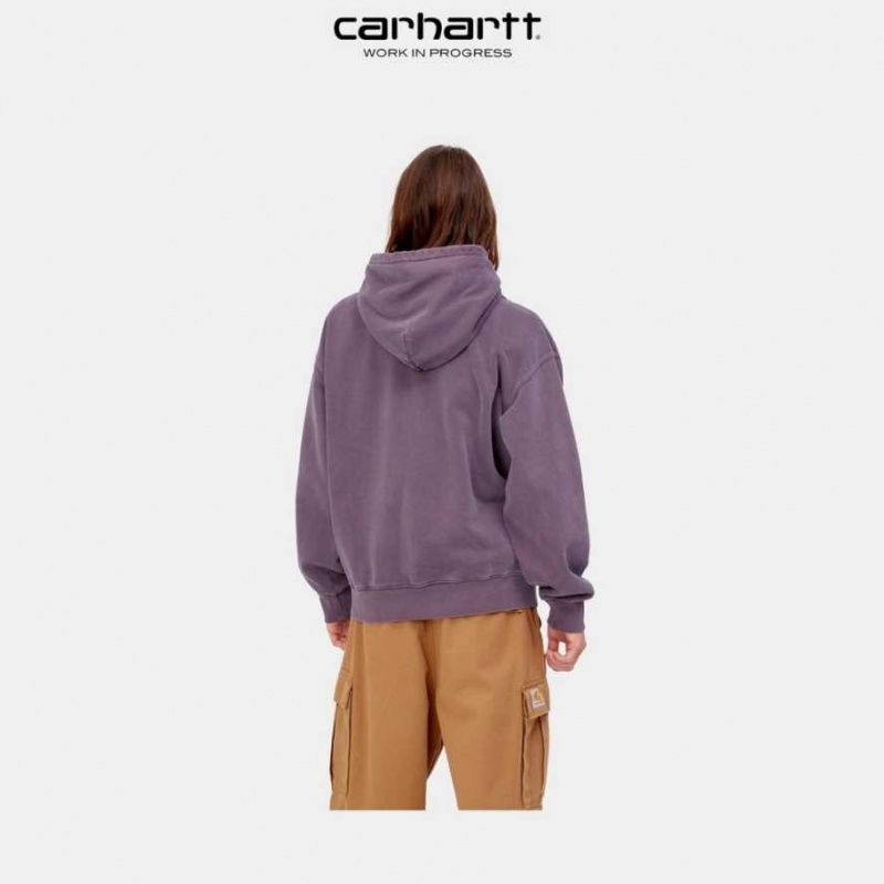 Noir Carhartt Wip Encapuchonné Vista Sweatshirt - Danmark DCK-6393332