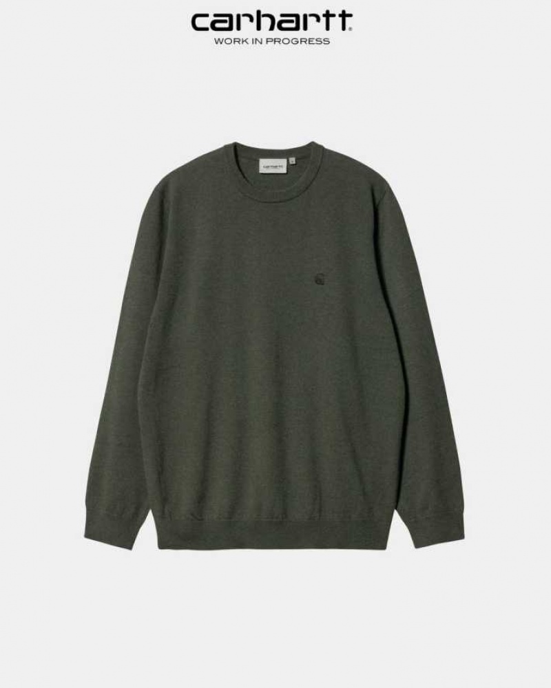 Boxwood Carhartt Wip Madison Pull - Danmark BSA-8879103