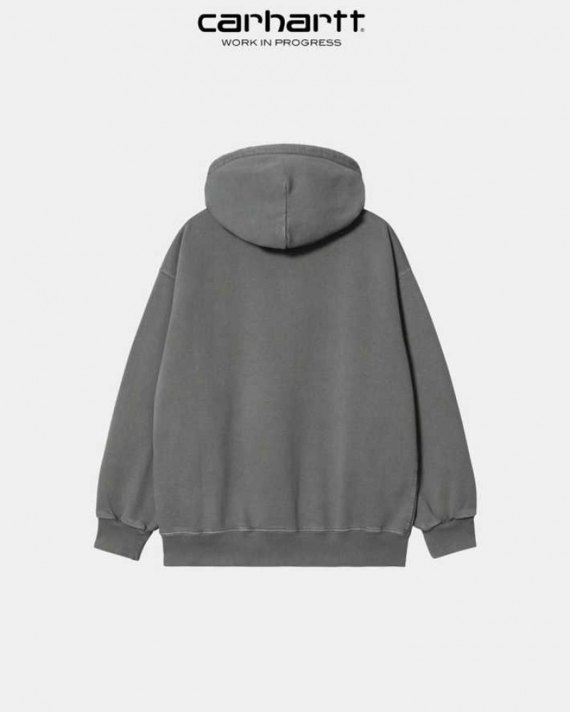 Shiver / Wax Carhartt New Balance x Carhartt WIP Sculpture Center Encapuchonné Sweatshirt Shiver / - Danmark RVB-7396538