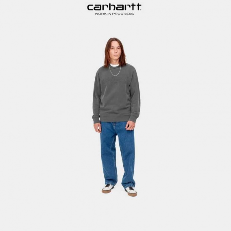 Vulcan Carhartt Wip Verse Script Sweatshirt - Danmark WQL-1035378