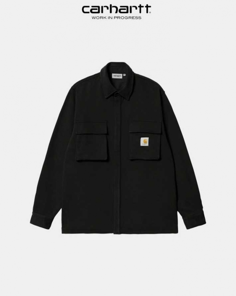 Noir Carhartt Wip Wade Sweatshirt - Danmark GZA-4323540