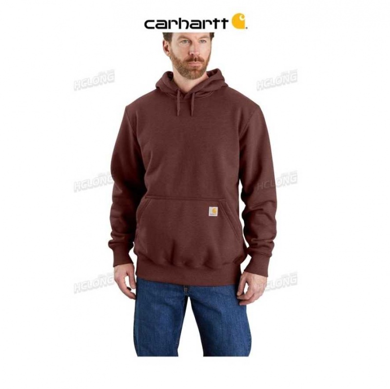 Noir Carhartt Rain Defender Loose Fit Heavyweight Sweatshirt - Danmark UIZ-6937919