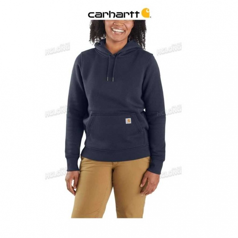 Bleu Marine Carhartt Relaxed Fit Midweight Sweatshirt Bleu - Danmark ANM-6626987