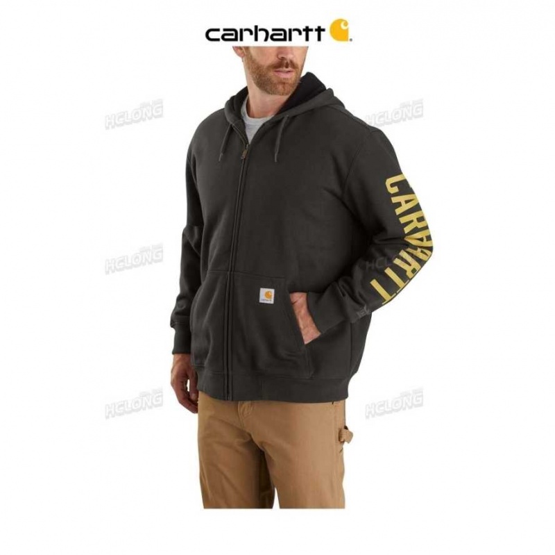 Peat Carhartt Rain Defender Loose Fit Doublée Logo Graphique Sweatshirt - Danmark MEZ-4818563