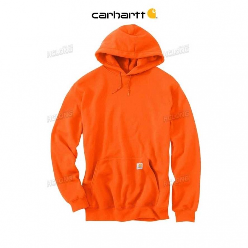 Orange Carhartt Loose Fit Midweight Sweatshirt - Danmark PXO-4275958