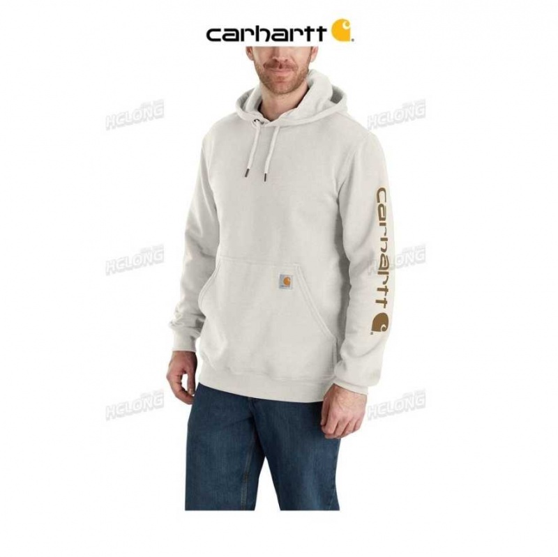 Malt Carhartt Loose Fit Midweight Logo Sleeve Graphique Sweatshirt - Danmark IDI-5174125