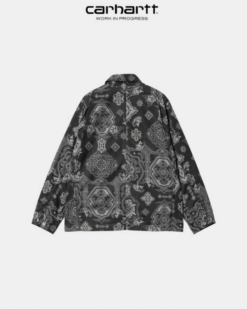 Noir Carhartt Wip Irving Coat - Danmark OSV-7509254