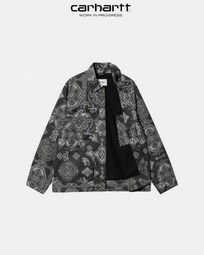 Noir Carhartt Wip Irving Coat - Danmark OSV-7509254