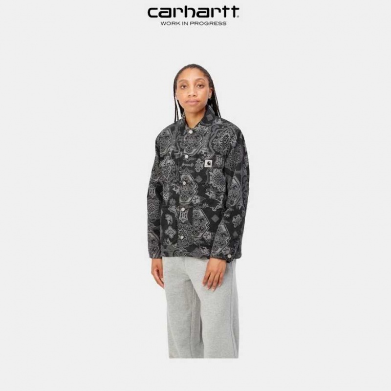 Noir Carhartt Wip Irving Coat - Danmark OSV-7509254