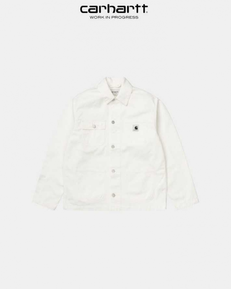 Off-White Carhartt Wip Michigan Chore Coat (Spring) - Danmark PQC-3440742