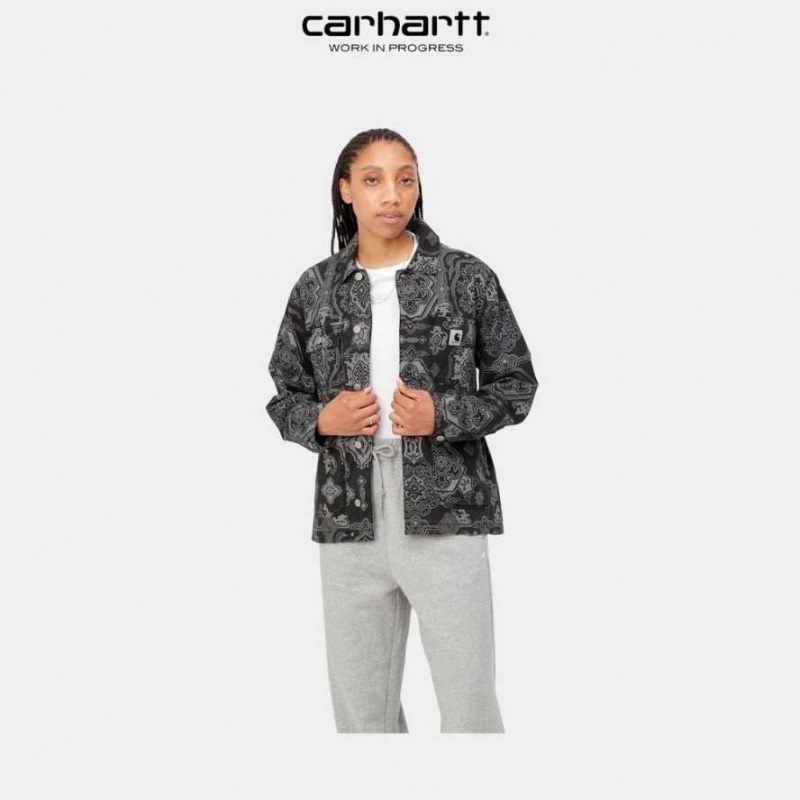 Noir Carhartt Wip Irving Coat - Danmark OSV-7509254