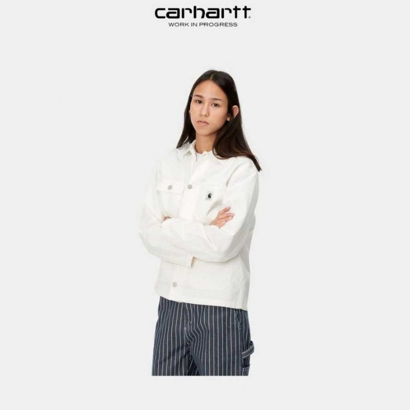 Off-White Carhartt Wip Michigan Chore Coat (Spring) - Danmark PQC-3440742