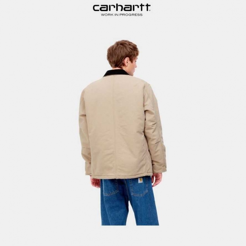 Marron Carhartt Wip OG Arctic Coat - Danmark III-9111232