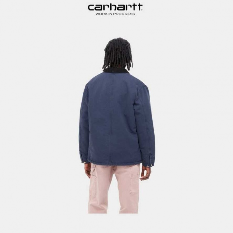 Enzian (aged canvas) Carhartt Wip OG Chore Coat (D'hiver) Enzian (aged - Danmark GVT-3908657