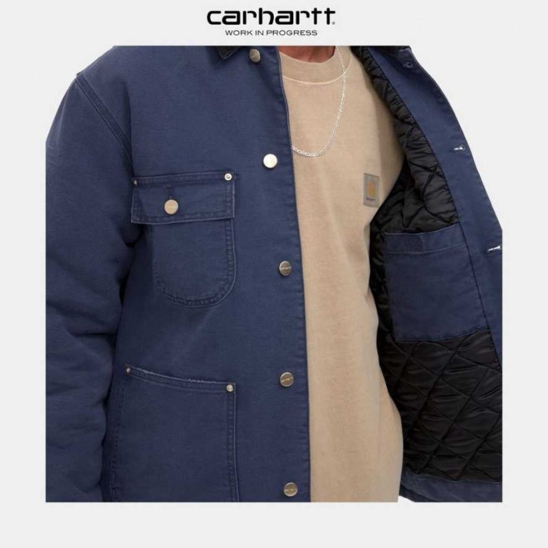 Enzian (aged canvas) Carhartt Wip OG Chore Coat (D'hiver) Enzian (aged - Danmark GVT-3908657