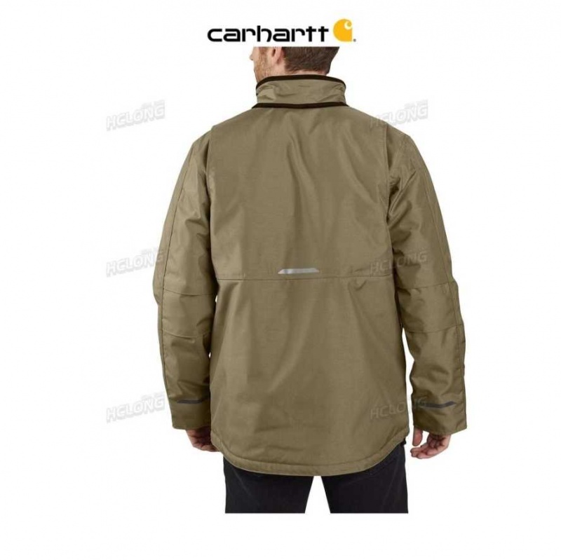 Vert Olive Carhartt Yukon Extremes Full Swing Insulated Coat Vert - Danmark ANI-2053104