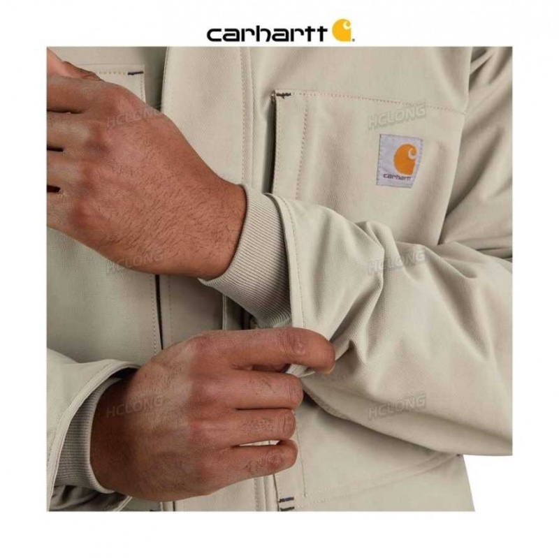 Greige Carhartt Super Dux Relaxed Fit Insulated Traditional Coat - Danmark ZMS-0111899