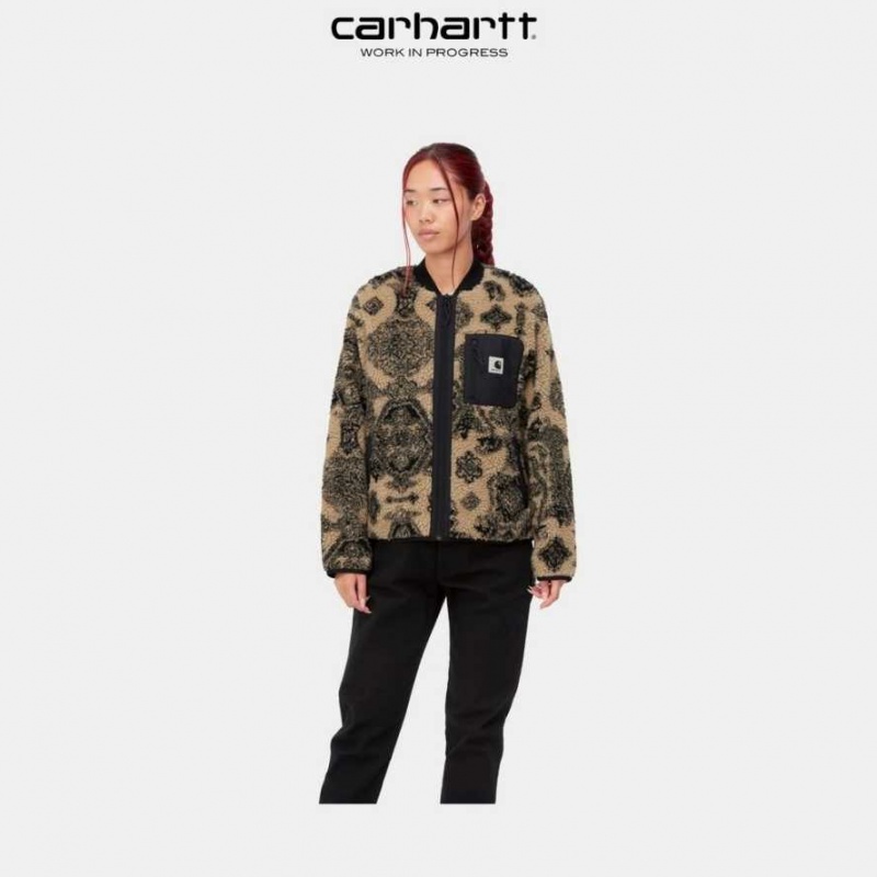 Marron Carhartt Wip Janet Liner - Danmark SFA-3628080