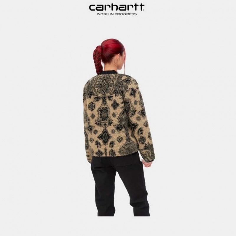 Marron Carhartt Wip Janet Liner - Danmark SFA-3628080