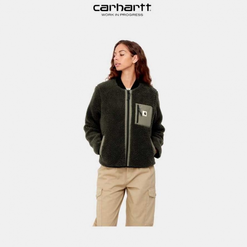 Cypress / Seaweed Carhartt Wip Janet Liner Cypress / - Danmark VTH-9182736