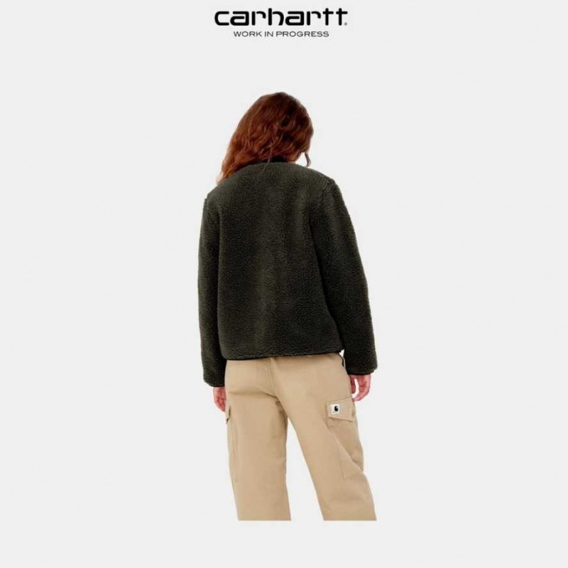 Cypress / Seaweed Carhartt Wip Janet Liner Cypress / - Danmark VTH-9182736