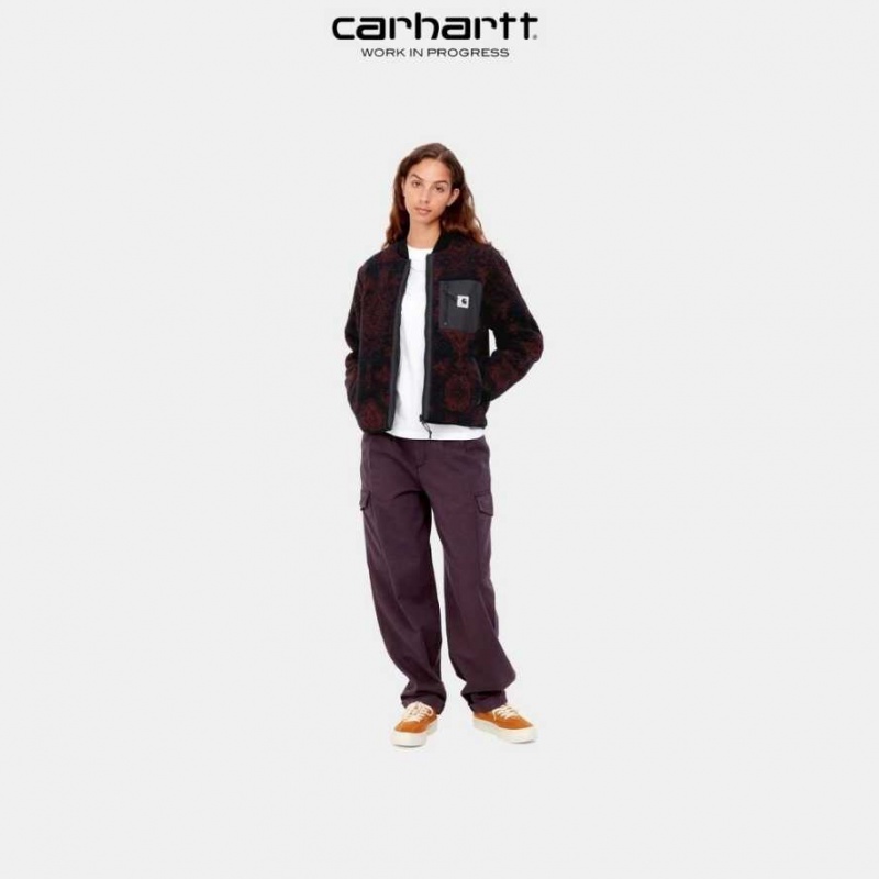 Bleu Marine Foncé Carhartt Wip Janet Liner Bleu Marine - Danmark PUB-8561271