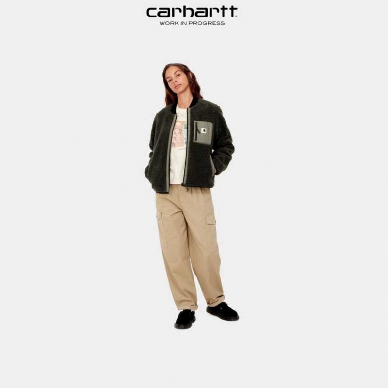 Cypress / Seaweed Carhartt Wip Janet Liner Cypress / - Danmark VTH-9182736