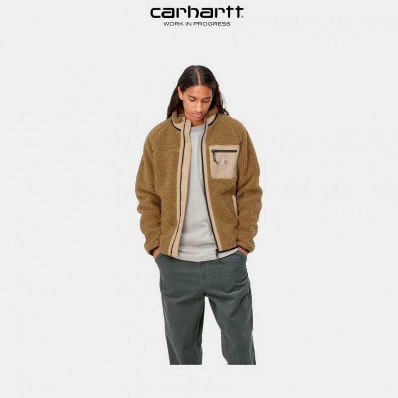 Marron Marron Carhartt Wip Prentis Liner Marron - Danmark IUB-2972206