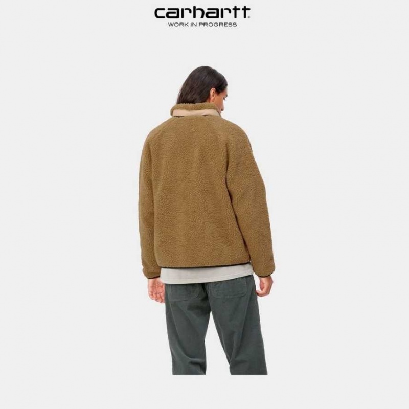 Marron Marron Carhartt Wip Prentis Liner Marron - Danmark IUB-2972206