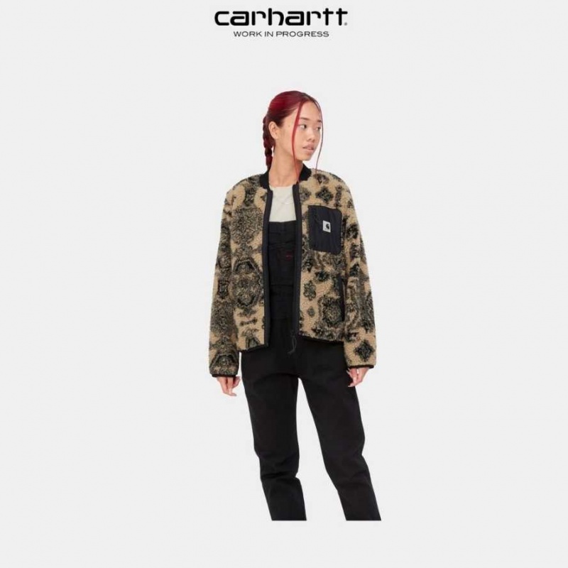 Marron Carhartt Wip Janet Liner - Danmark SFA-3628080